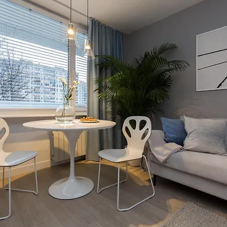 Apartament Bielany 3 Min From Metro With 5-Meals Per Day Diet Catering, Air Conditioning And Free Parking Warschau Exterior foto