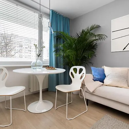 Apartament Bielany 3 Min From Metro With 5-Meals Per Day Diet Catering, Air Conditioning And Free Parking Warschau Exterior foto